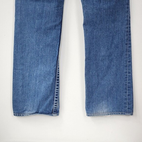 True Religion Billy Low Rise Straight Light Wash Denim Y2K 00s Made in USA Sz 32 - Picture 16 of 16